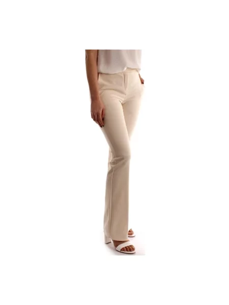 Pantaloni Linea Emme Marella alb
