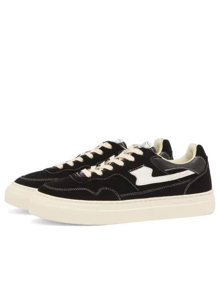 Stepney Workers Club sneakersy zamszowe Pearl S-Strike Suede czarny