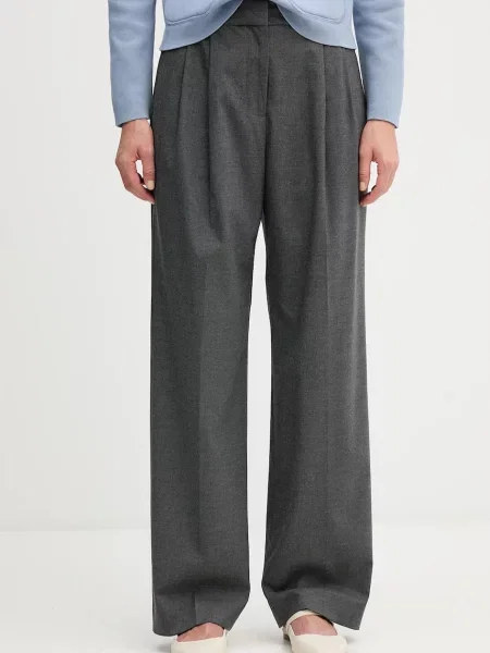 Hlače Tommy Hilfiger siva