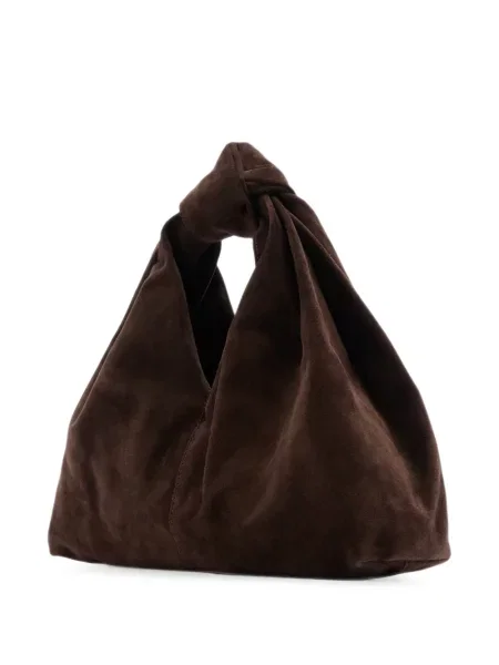 Τσάντα shopper Loeffler Randall σουέτ καφέ