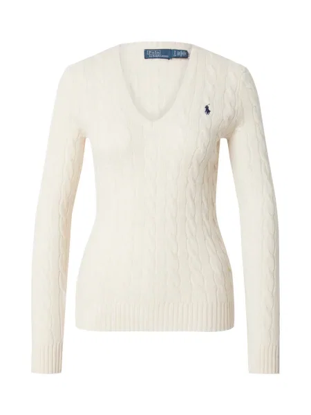 Polo Ralph Lauren Pulover crem / bleumarin