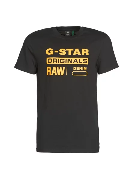 Majica G-star Raw od jersey crna