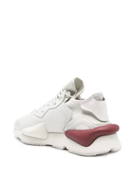 Sneakerși Y-3 din piele alb