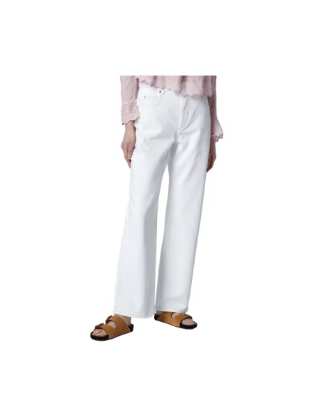 Jeansy Isabel Marant białe