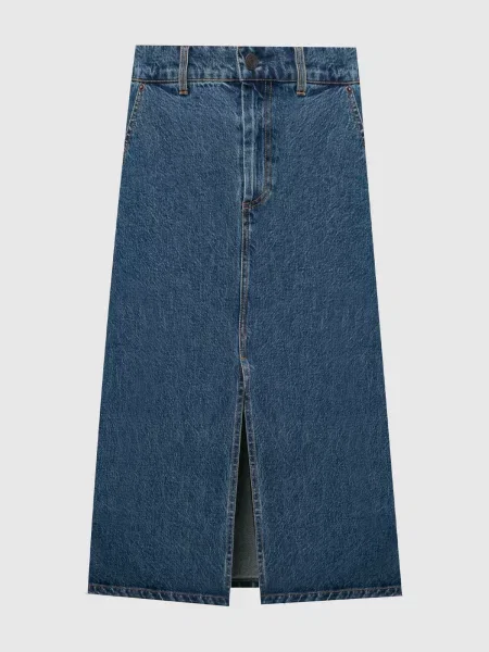 Джинсова спідниця Co синя
