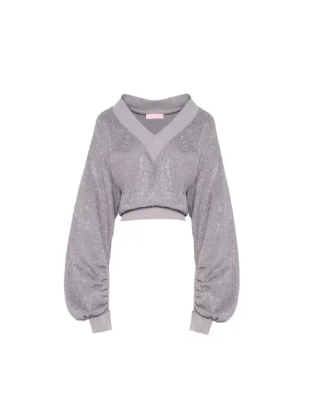 Dzianinowy sweter Twentyfourhaitch szary