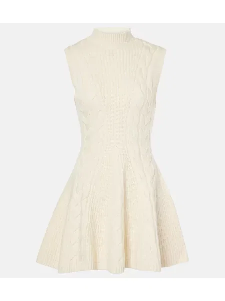 Rochie Staud de lână bej