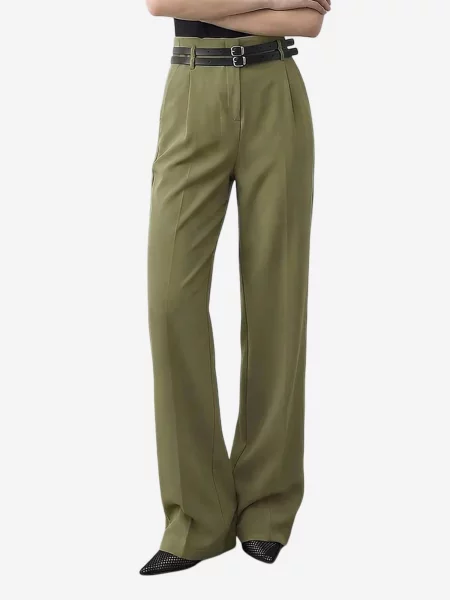 Bianco Lucci Kalhoty khaki