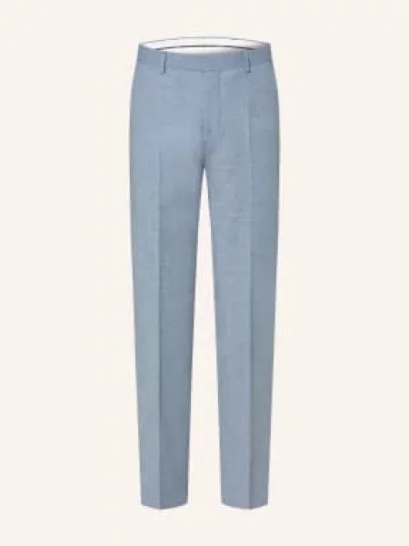 Roy Robson Slim Fit Kalhoty light blue modré