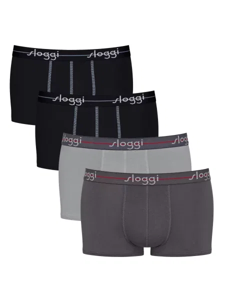 SLOGGI Boxerky šedá černá