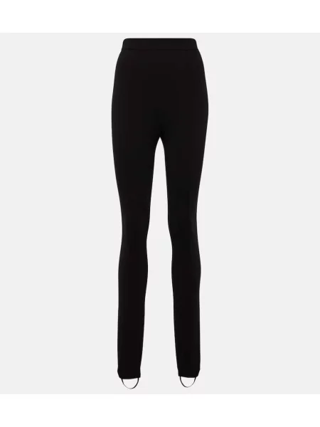 Leggings Dolce&gabbana cu talie înaltă negru