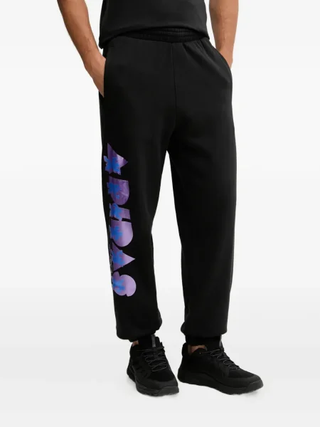 Pantaloni de trening Adidas verde