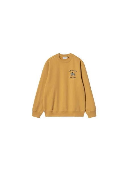 Carhartt WIP Smart Sports Sweat Mężczyźni Kurtki Carhartt WIP Size: M żółty