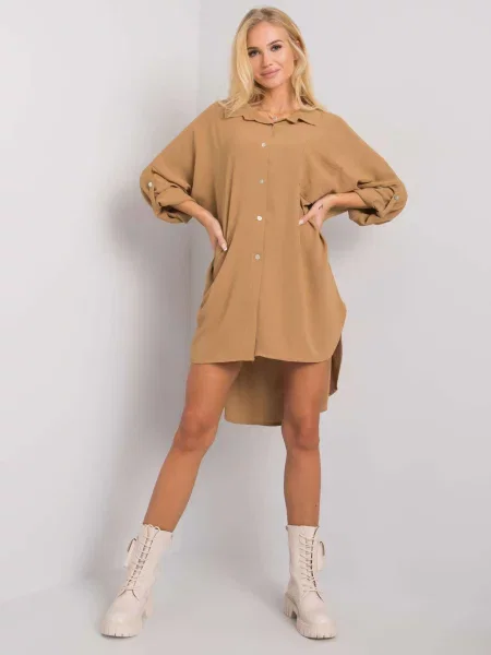 Rochie Fashionhunters de costum bej