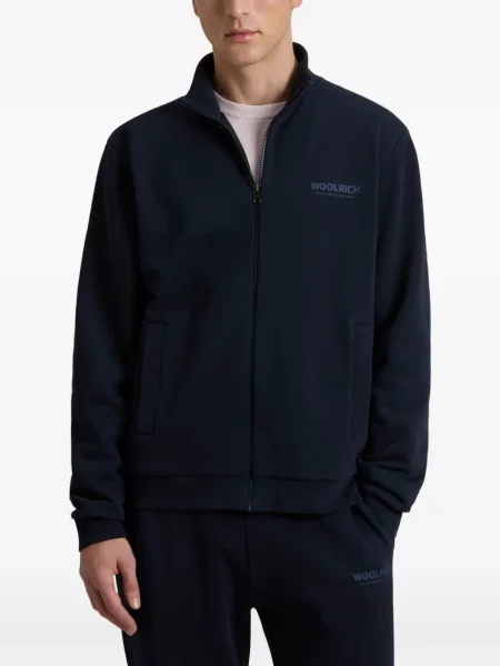 Hanorac Woolrich cu autograf albastru
