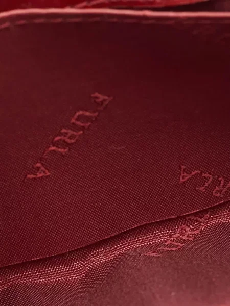 Portofel Furla din piele roșu