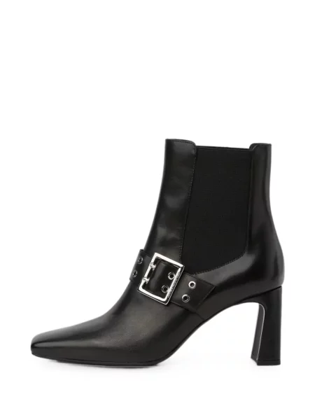 Botine chelsea Karl Lagerfeld cu cataramă negru