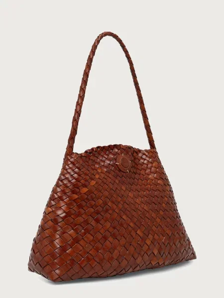 Dragon Diffusion geantă shopper pentru femei din piele maro