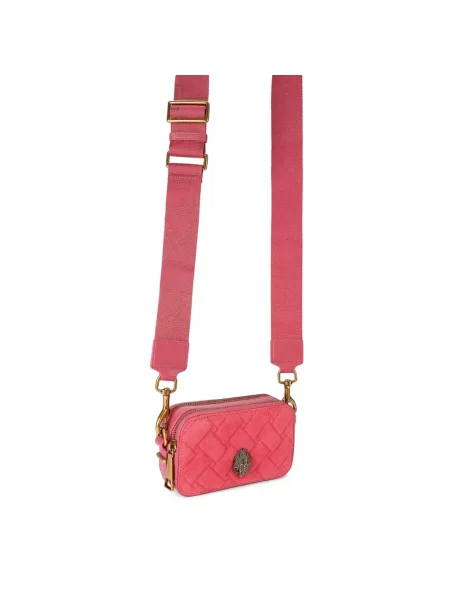 Kurt Geiger London torebka crossbody KENSINGTON różowa