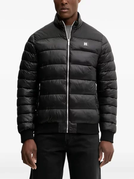 Jachetă matlasată Karl Lagerfeld negru