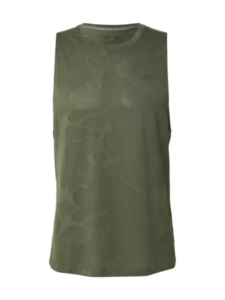 4F Tehnička sportska majica kaki / maslinasta