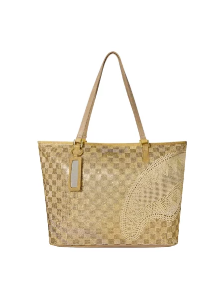 Shopperka Sprayground beżowa