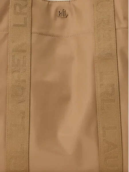Ročna torba LAUREN RALPH LAUREN Khaki bež