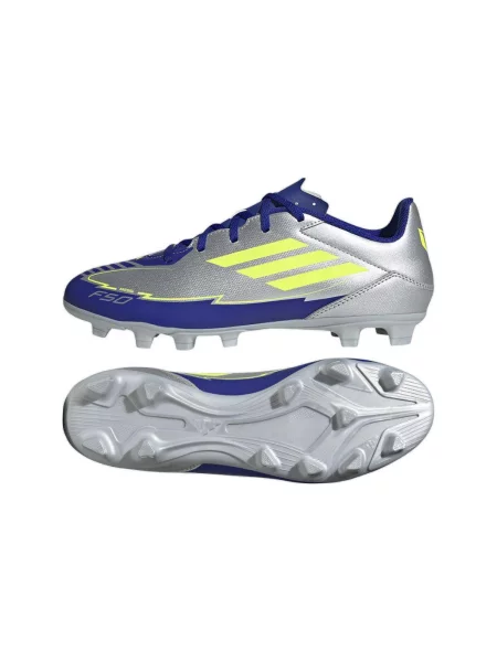 Tenisice za nogomet adidas Club Messi Firm/Multi-Ground siva