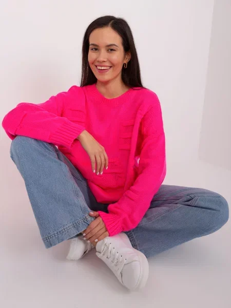 Pulover Fashionhunters roz