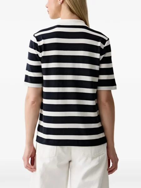 Scurt tricou polo Gant albastru