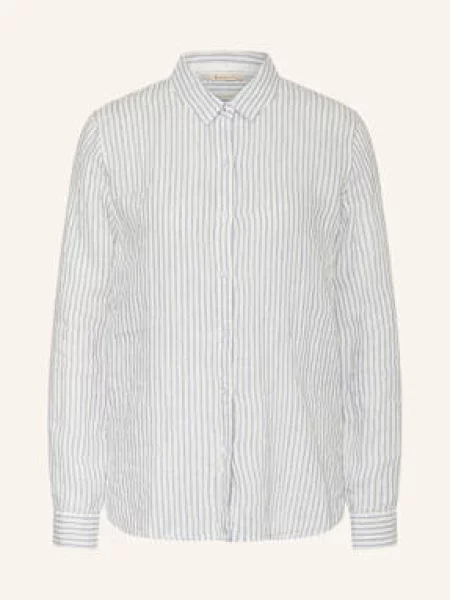 Barbour Koszula Marine Z Lnu weiss biała