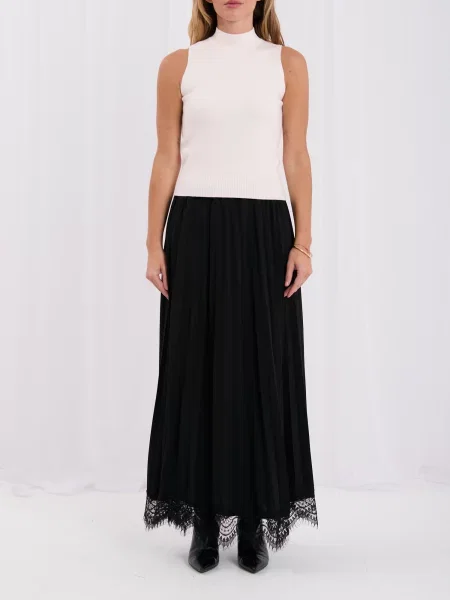 Maksi suknja Italy Moda crna