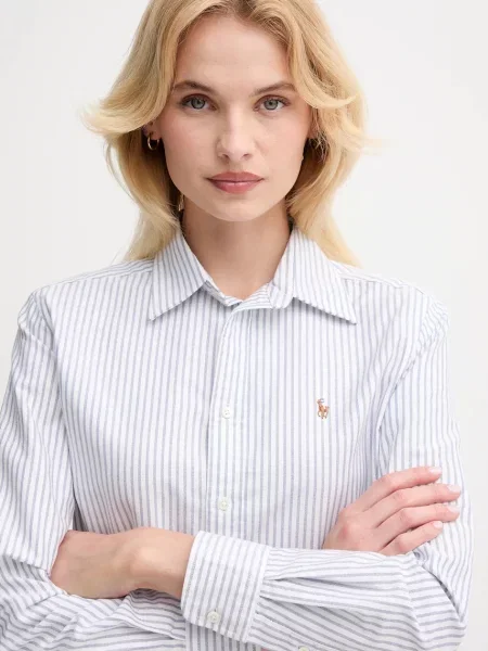 Сорочка Polo Ralph Lauren regular класичний комір фіолетовий