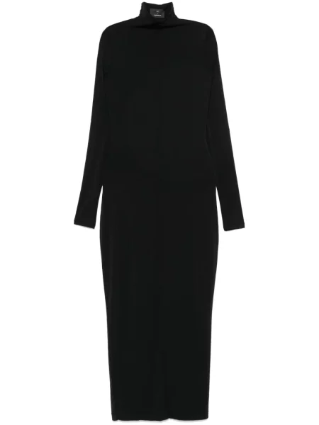 Rochie maxi Wardrobe.nyc de costum negru