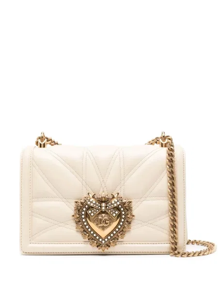 Geanta de piele Dolce & Gabbana Devotion din piele
