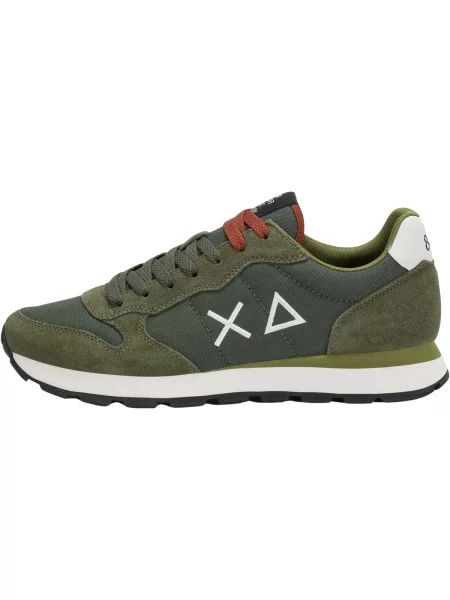 Pantofi Sun68 verde