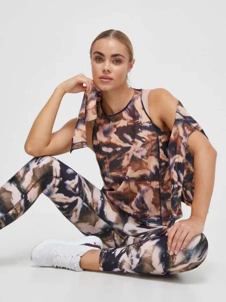 Casall legginsy treningowe Space wzorzyste