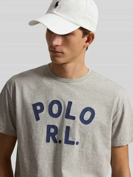 T-shirt o kroju loose fit z czystej bawełny Polo Ralph Lauren
