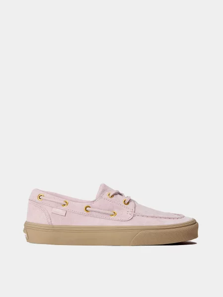 Шкіряні Мокасини Vans BOAT SHOE рожевий