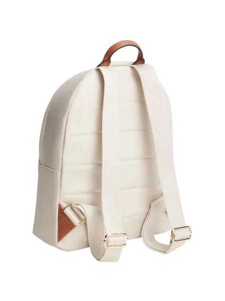 Rucsac Tommy Hilfiger Popette Dome Backpack Écru bej