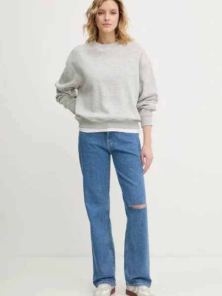 Calvin Klein Jeans jeansy medium waist niebieskie