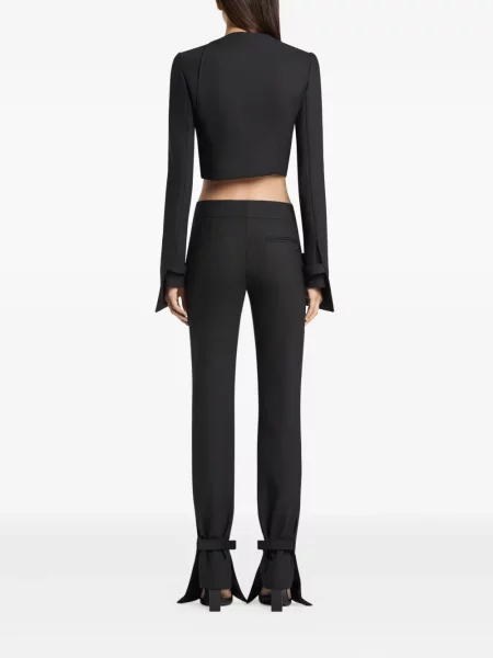 Pantaloni Courreges negru