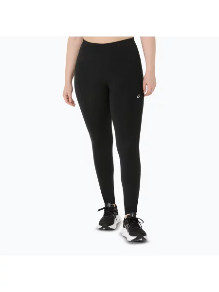 Legginsy do biegania ASICS Road Winter High Waist performance black czarne