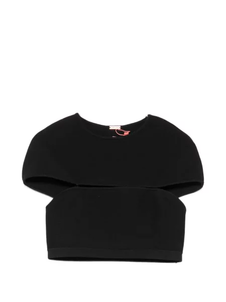 Decupat top Cult Gaia negru
