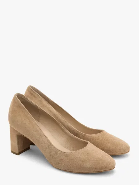 RYLKO Туфлі-човники Замша бежевий