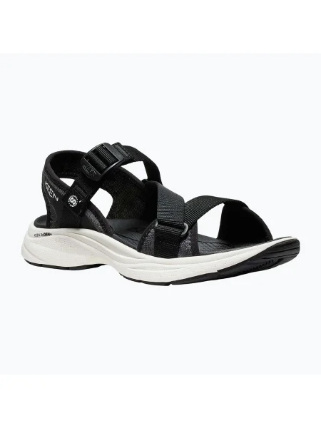 KEEN Leiki sandale pentru femei OT black/star white alb