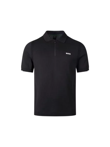 Koszulka polo Boss czarna