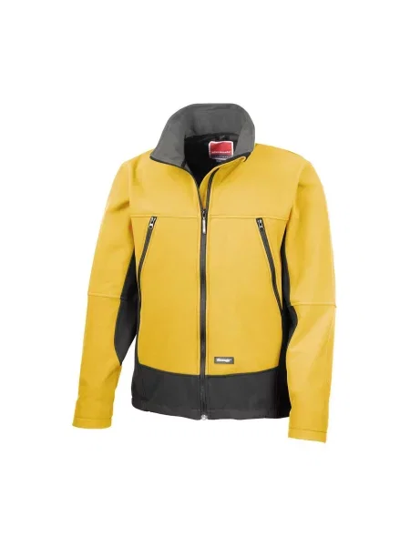 Kurtka turystyczna softshell Result Activity czarna