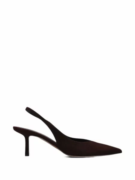 Pantofi cu toc Neous slingback maro