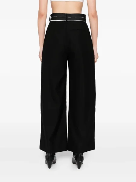 Pantaloni Feng Chen Wang negru
